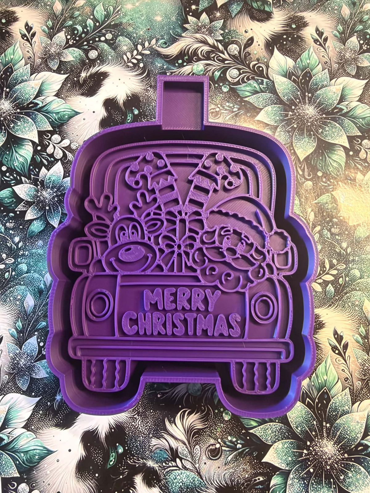 Merry Christmas Truck 666