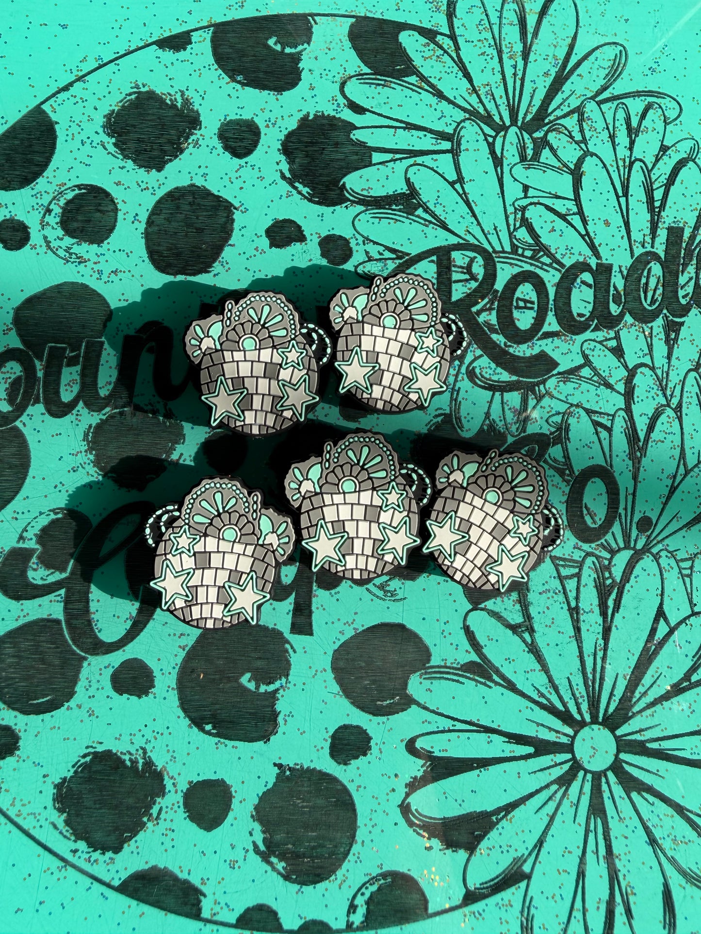 Turquoise Disco Ball