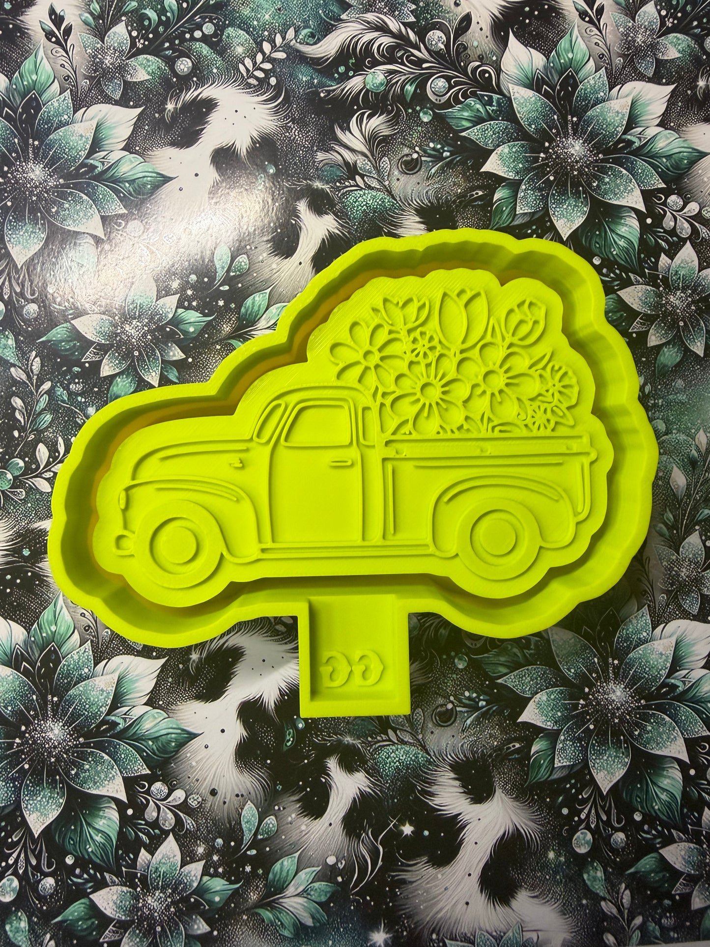 Flower Truck Mold #222