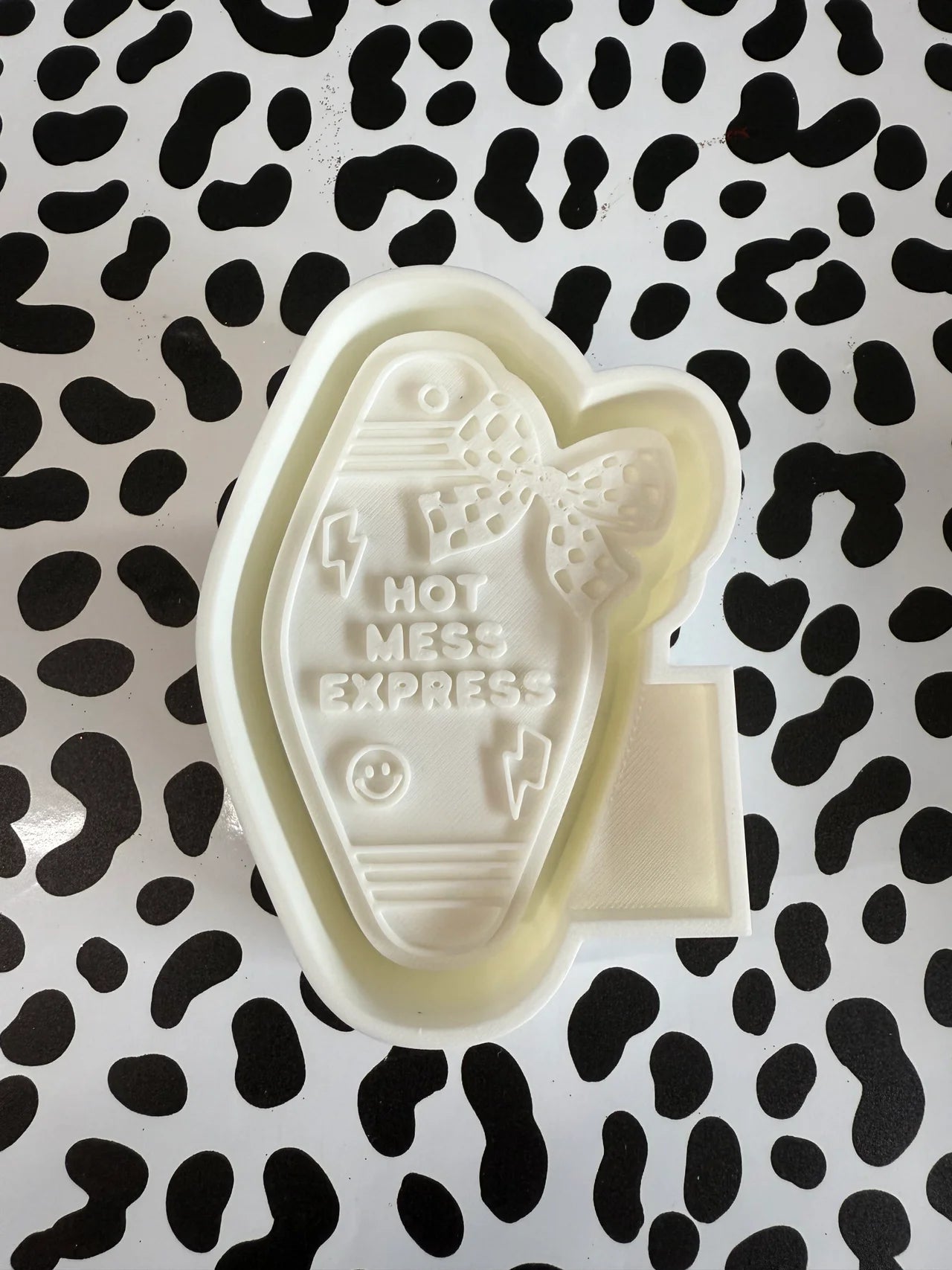Hot Mess Express KeyTag Mold #53