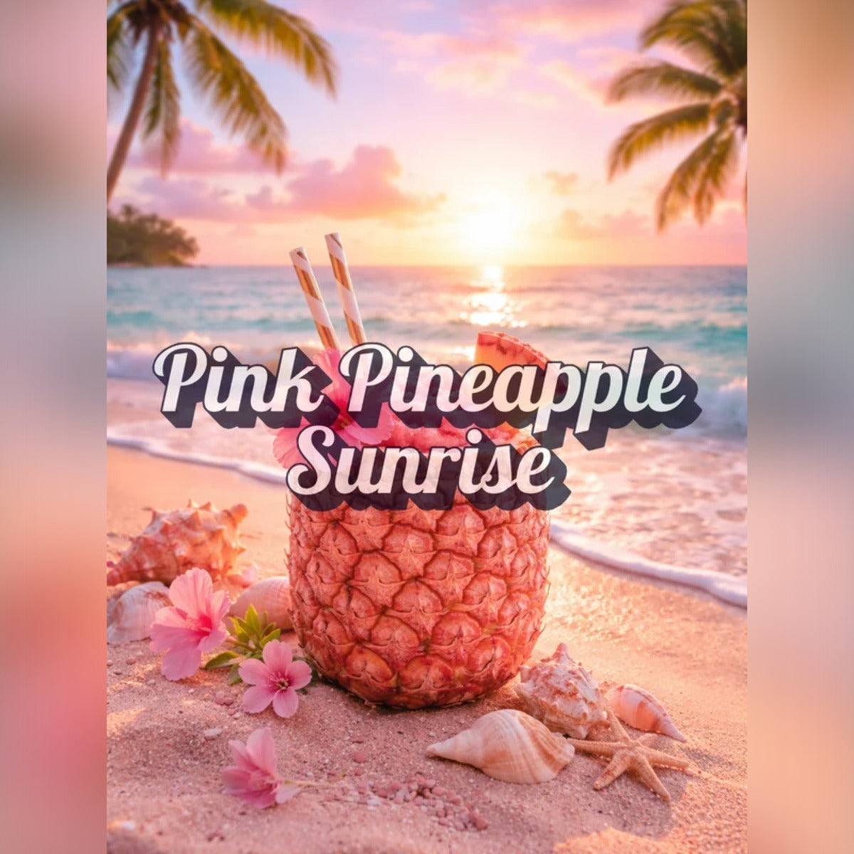 Pink Pineapple Sunrise