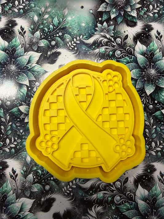 Awareness Ribbon 2 Mold #254