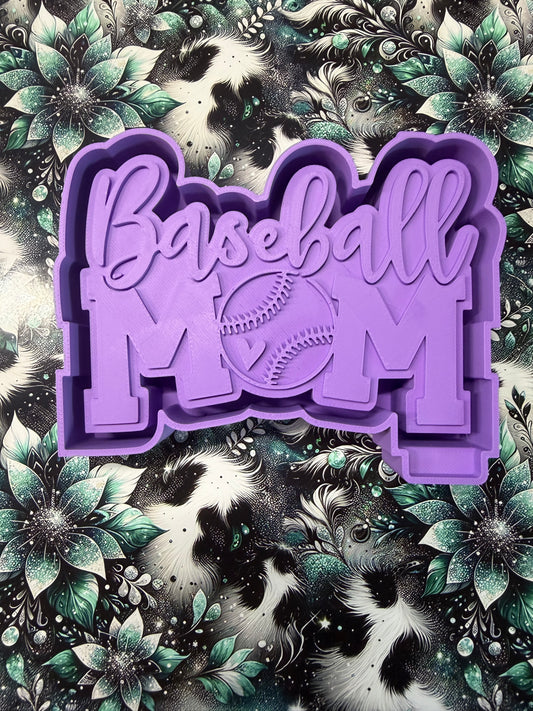 Baseball Mom Mold #324