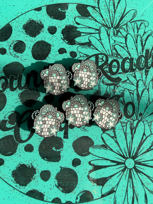 Turquoise Disco Ball