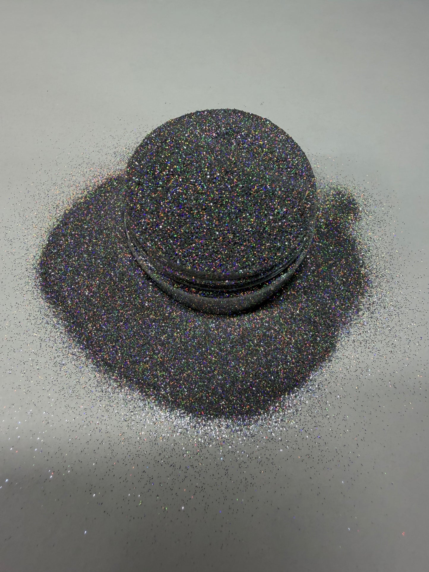 Rustic Silver Glitter Dust