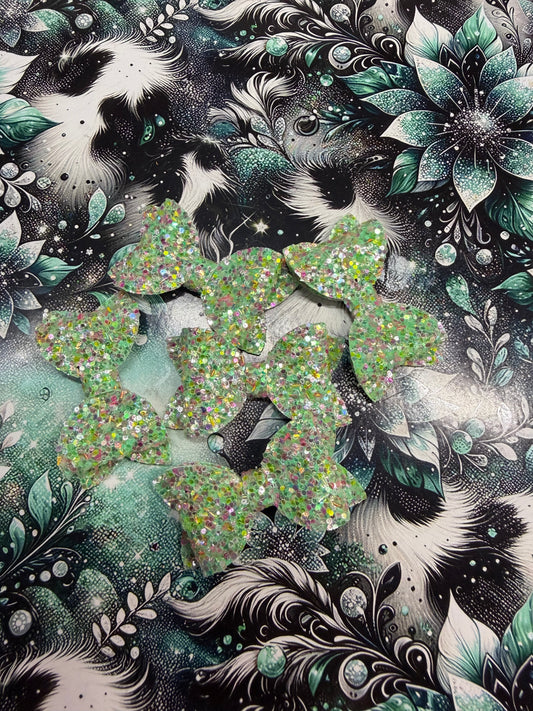 Multiple Color Green Freshie Bow