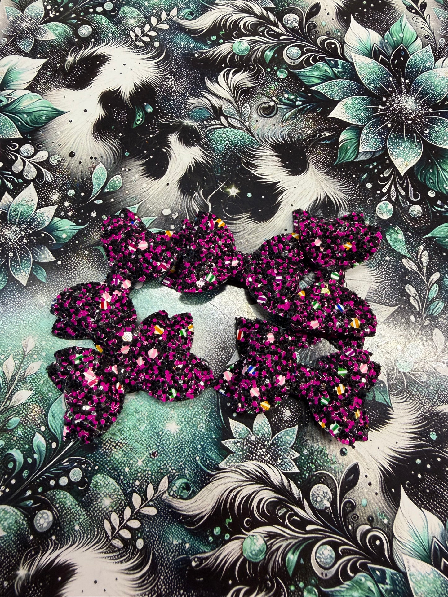 Maroon Freshie Bow