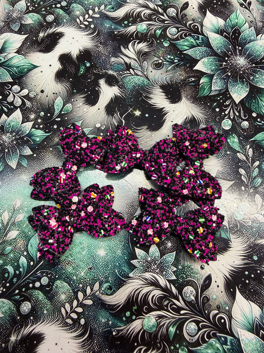 Maroon Freshie Bow