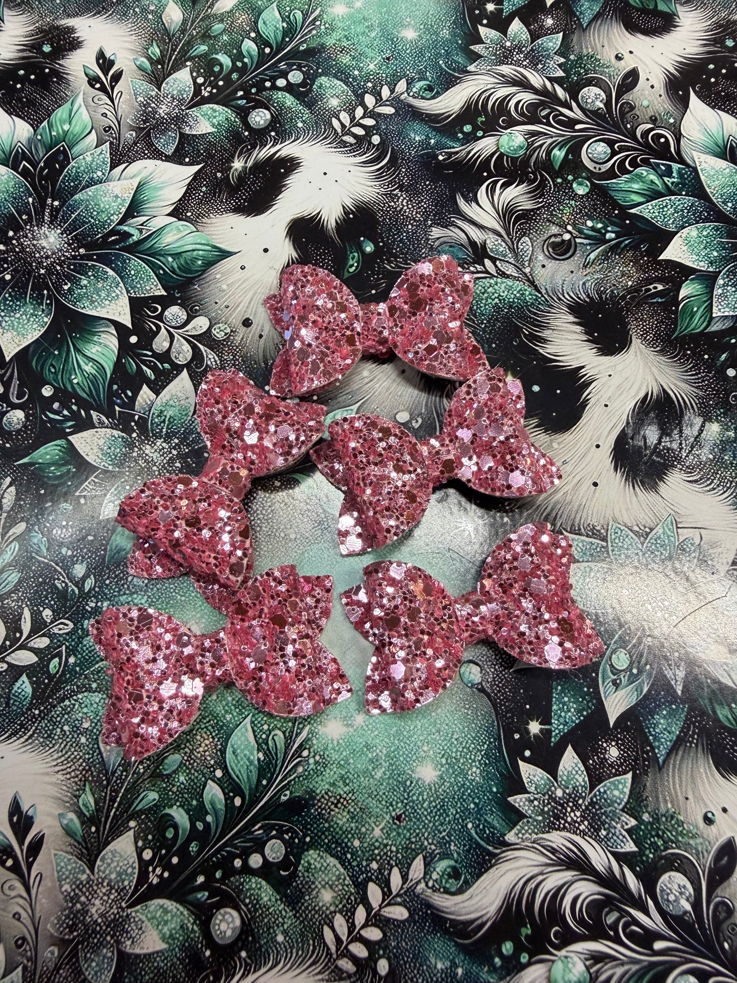 Solid Pink  Freshie Bow