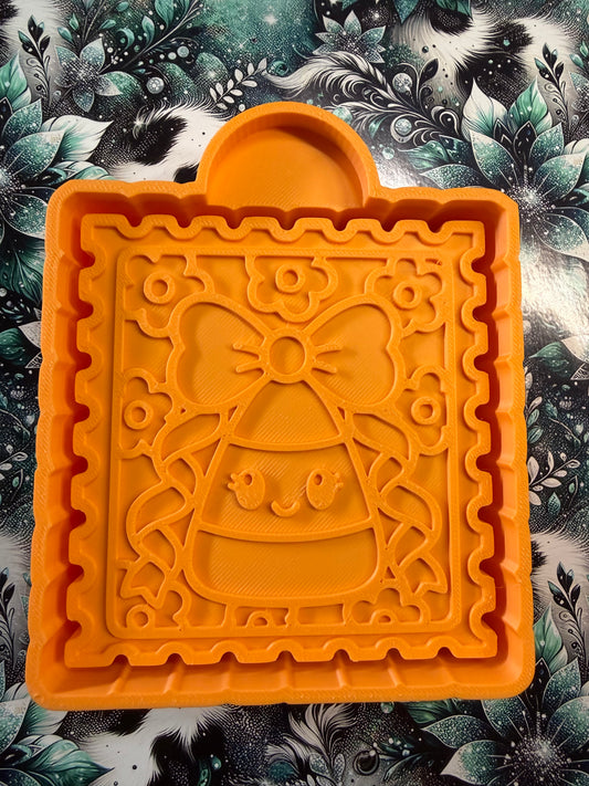 Candy corn stamp 484