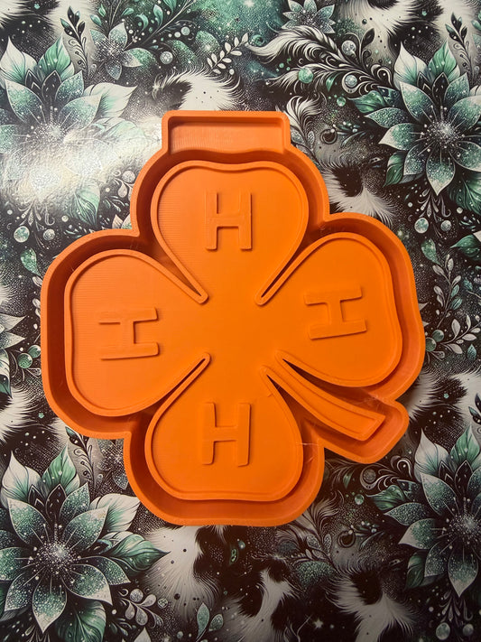 4H Clover Mold #224