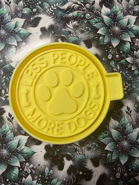 Less People More Dogs Mold #227