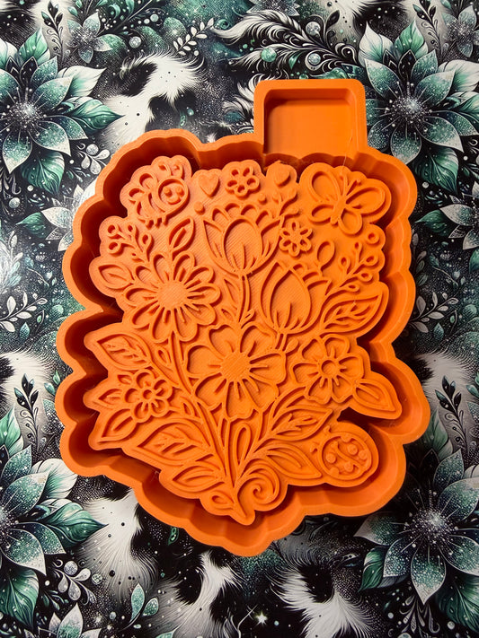 Springtime Flower Mold #243