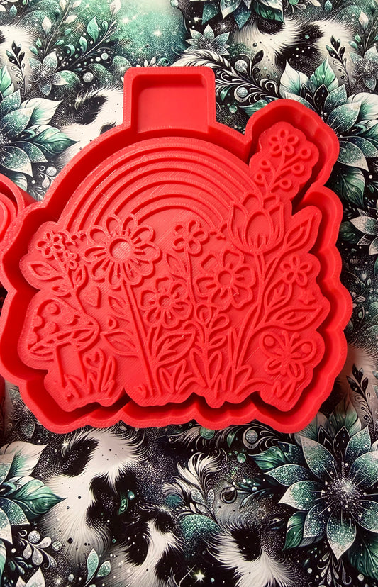 Rainbow Flower Mold #235