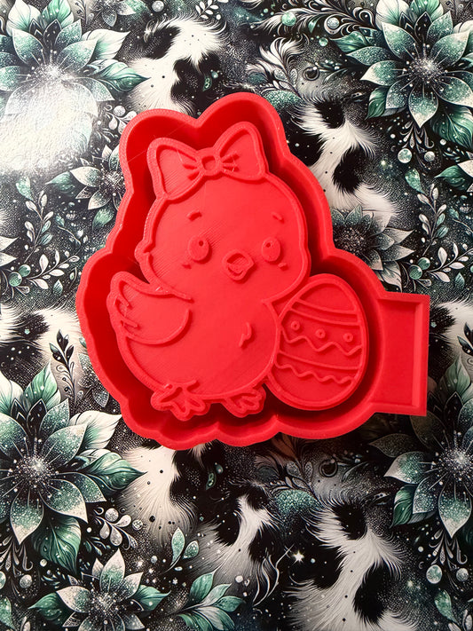 Easter Egg Chick Mold #243