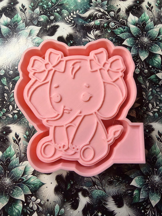Sweet Little Elephant Mold #248