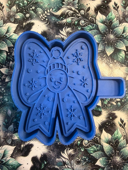 Snowman Bow 546