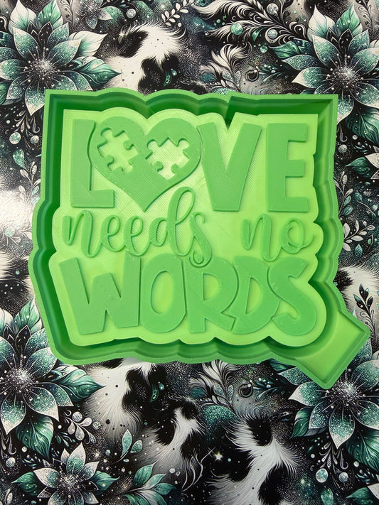 Love Needs No Words Mold #318