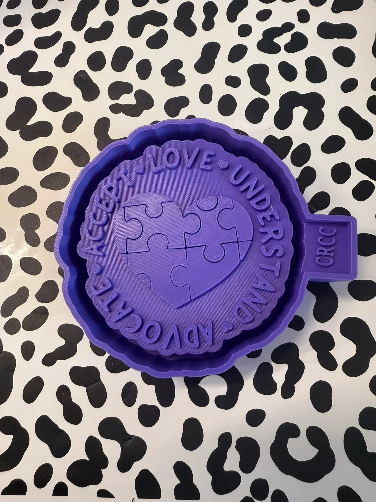 Autism Puzzle Pieces Mold #115