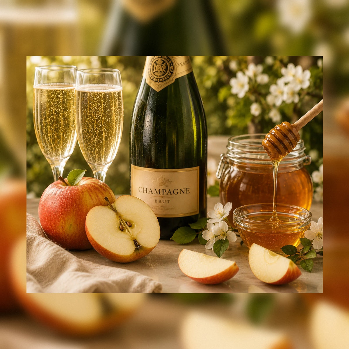 Champagne Apple & Honey