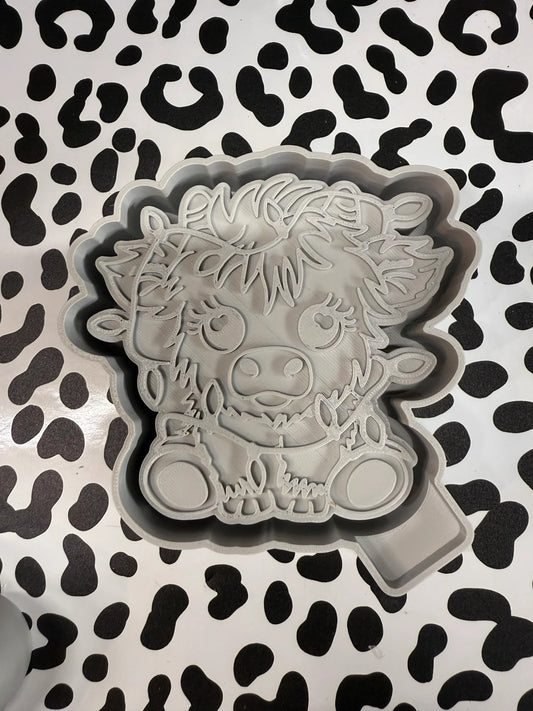 Christmas Cow Mold #24