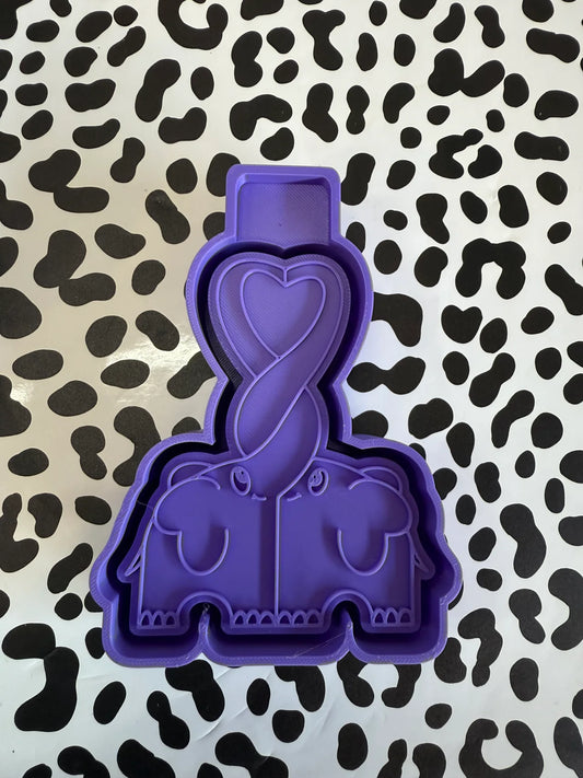 Elephant Heart Mold #109