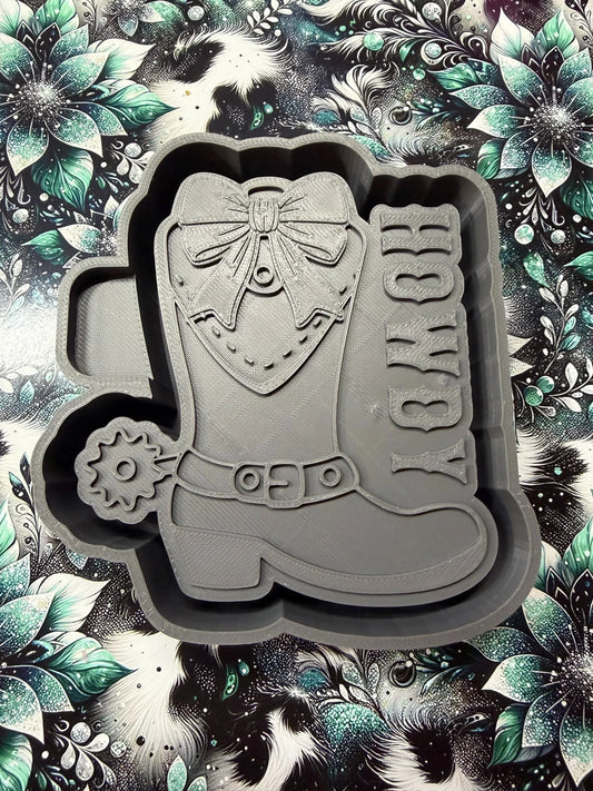Howdy Boot Mold #211