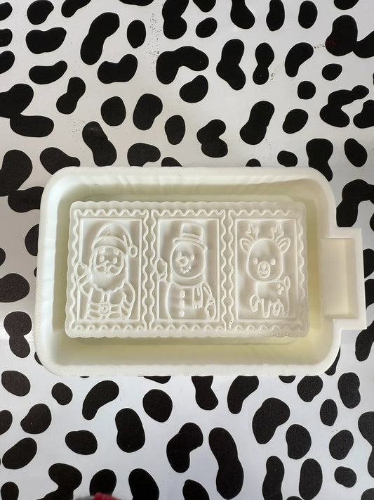 Santa Gone Postal Mold #50