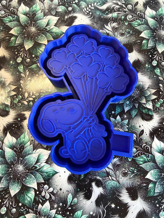 Shamrock Dog Mold #176