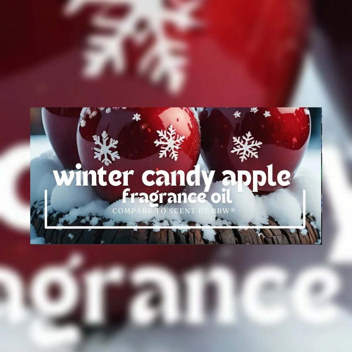 Winter Candy Apple